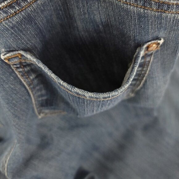 Mavi Women's 28/32 Molly Straight Mid Rise Blue Elasticized Jeans Traditional - Picture 13 of 13